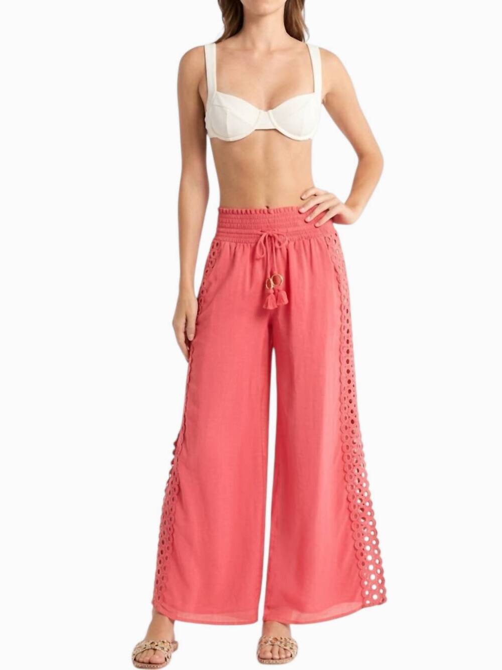 NEW ELAN women's resort pants in pink